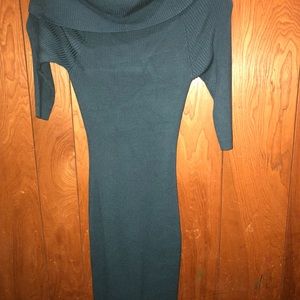 Charlotte Ruse blue knee length dress large